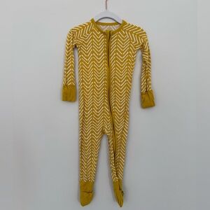 Little Sleepies Sunny Chevron Zippy 12-18mo